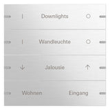 GIRA Tastwippe KNX alu Metall Alu 4f 503417