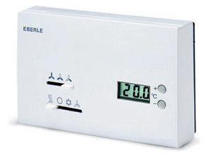 EBERLE Raumthermostat 230V 6A Wechsler KLR-E 527 24 IP30 m.Display