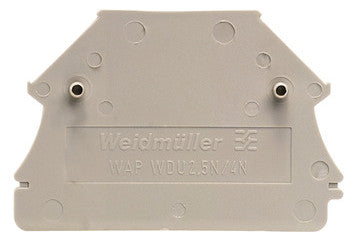 WEIDMÜLLER Abschlussplatte bg WAP WDU2.5N/4N