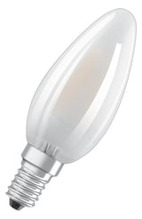 OSRAM LED-Kerzenlampe FM E14 B35 4W ws E LED Base Classic B 40 Fil 4.2W 827 2700K