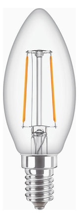 PHILIPS-LM LED-Kerzenlampe FM E14 B35 2W CorePro LEDCandleND 2-25W E14B35 82 2700