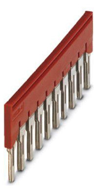 PHOENIX Querverbinder 10p rt steckb isol FBS 10-8 41A m.Berühr.schutz