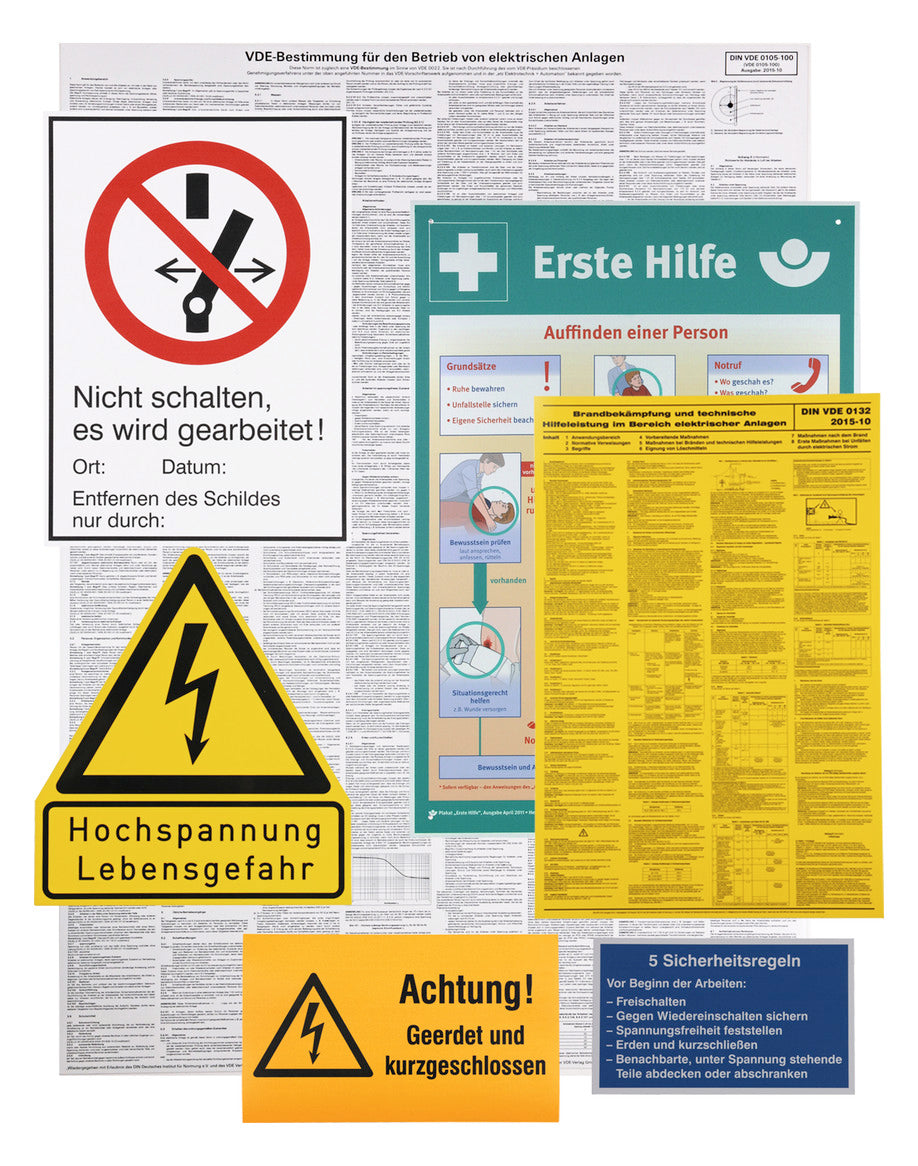 DEHN SE Warnschild Kst schraub WHSS EA K Hinweissymbol Hinweistext