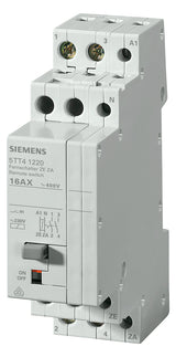 SIEMENS Stromstoßschalter 230VAC 1,5TE 5TT4122-0 16A 250-400V REG mech.Schalt