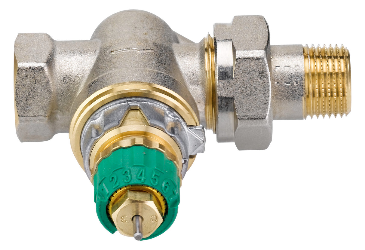 Dynamic Valve RA-DV 10 druckunabhängig, R 3/8, DG, vernickelt