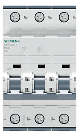 SIEMENS Leitungsschutzschalter UC C 6A 5SY4306-7 3p 400V 3TE 50Hz IP20