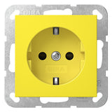 GIRA Steckdose 1f ge glz UP m.BS IP20 System 55 4453106