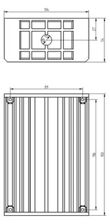 GROTHE UP-Kasten 104x148x54mm UPK 805
