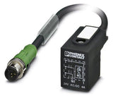 PHOENIX Sensor-Aktorkabel 3p 0,6m Male SAC-3P-MS/ 0,6-PUR/BI-1L-Z SCO Ventil B1