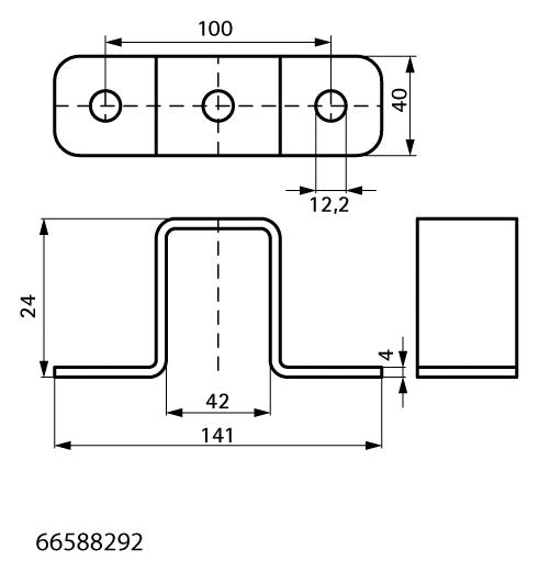 Walraven Kreuzverbinder Strut BUP - für 41x21 | 66588292