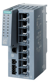 SIEMENS Switch Hutschiene 8x10/100Mbps 6GK5208-0BA00-2AC2 1weitere Managebar