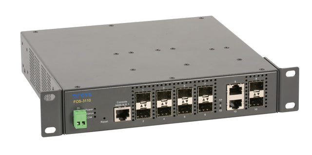 10 Port Gigabit L2 Management Switch, 8 x 100/1000 SFP, 2 x Combo RJ45/SFP Stück