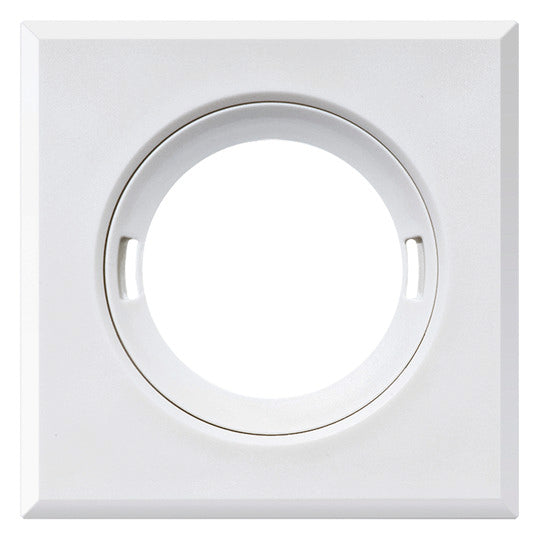 ESYLUX Abdeckung ws Zubehör Zubehör FLAT COVER SQUARE WH