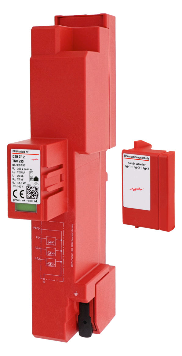 DEHN SE Kombi-Ableiter Sammelsch 3p 2TE DSH ZP 2 TNC 255 230VAC 1,5kV Sammelsch