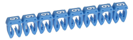 LEGRAND Kabelmarkierung 6 bl Kabel Kst Legrand 038216  2,2-3mm 5x3mm rast 6