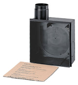 MAICO Ventilatorgehäuse Kst sw  80mm ER - UP/G 225x225x93mm