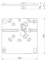 Alre-It Adapterplatte JZ-17 | MN990001
