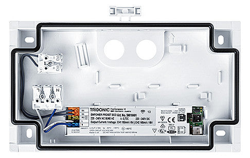 ZUMTOBEL LED-Sicherheitsleuchte 4,7W 30m PURESIGN 150 P MSW ECD WH 60lm Wandanb