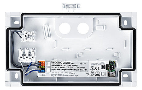 ZUMTOBEL LED-Sicherheitsleuchte 4,7W 30m PURESIGN 150 P MSW ECD WH 60lm Wandanb