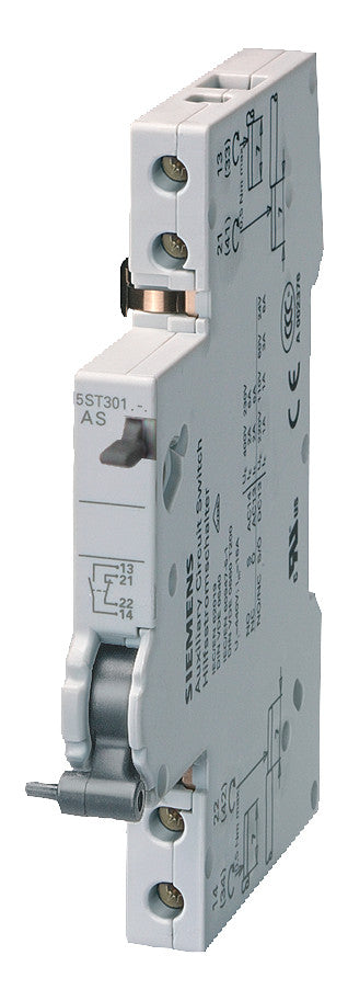 SIEMENS Hilfsschalter 1S 1Ö 0,5TE 5ST3010-2 FI/LS+Leitungsschutzschalt