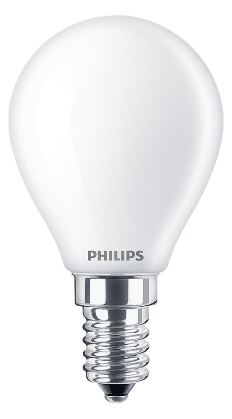 PHILIPS-LM LED-Kugellampe FM E14 P45 ws CorePro LEDLusterND4.3-40W E14 827P 4,3W
