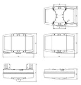 GROTHE Schallgeber 24V/UC 115dB IP54 Kst PSG 4.0-100 16ton anth 1A