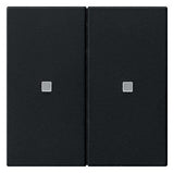 GIRA Tastwippe KNX sw mt Kst Thermopl 2f System 55 5107005 Bussystem KNX-RF (Funk