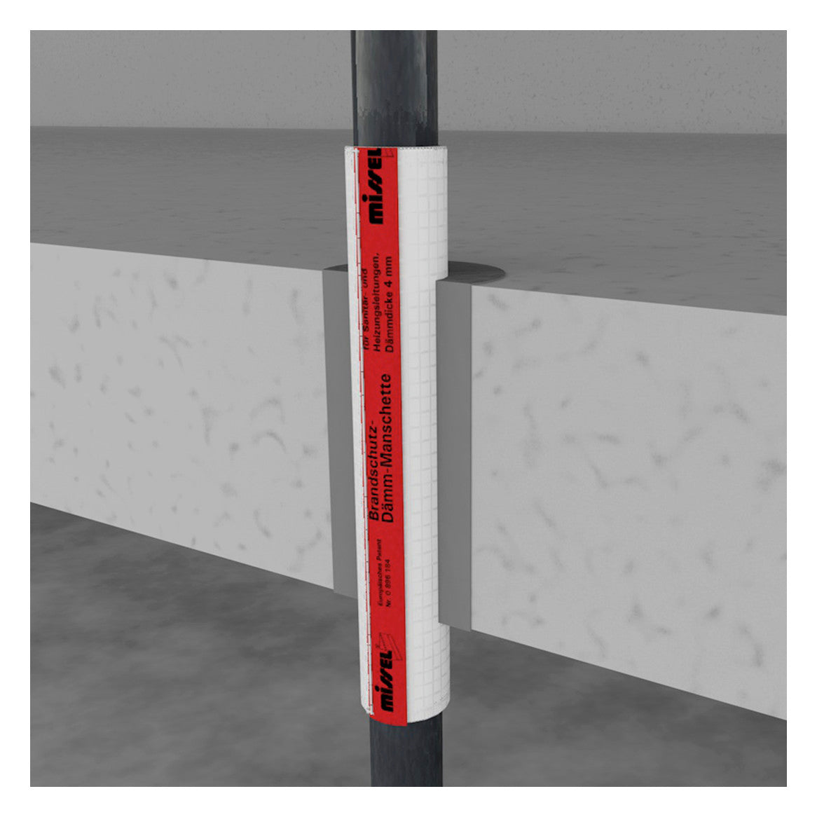 Missel Brandschutz-Dämm-Manschette Baulänge 250 mm BSM-S 60 | 255-0060