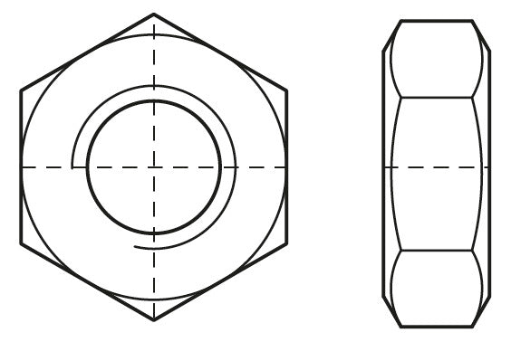 WALRAVEN Sechskantmutter DIN 934 ev M16 - MLAR/LAR/RbALei