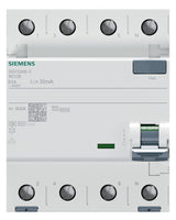 SIEMENS FI-Schutzschalter F 4p 440V 63A 5SV3346-3 0,03A 4TE REG 10kA 3kA/stoß