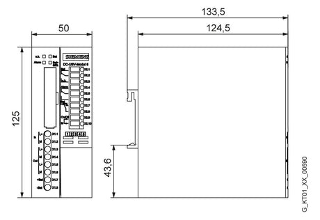 SIEMENS USV REG Offline 144VA 22-29V 6EP1931-2DC21 50x125x125mm