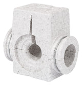 EPS-Isolierschale DN 25, grau bis 80 C, für ASV-P/PV/I/M u, USV-I/M