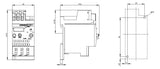SIEMENS Überlastrelais therm 2,2-3,2A 3RU2116-1DC1 Einzelaufstell 1S/Hilf