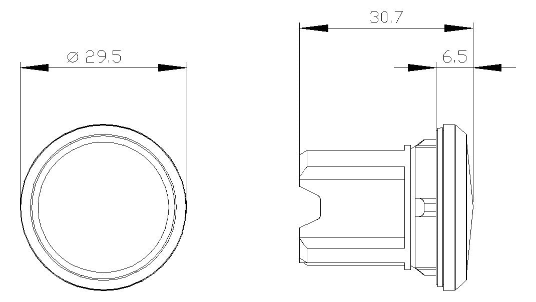 SIEMENS Zubehör Befehlsgeräte 3SU1900-0FA10-0AA0 Kontaktblock-Dummy