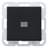 GIRA Kontroll-Wippschalter sw mt UP IP20 System 55 2834005 2p 1f
