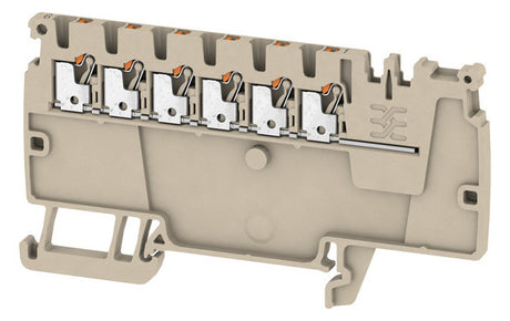 WEIDMÜLLER Verteilerblock 0,5-1,5qmm 6kl AAP11 1.5 LI OR 1Etage bg 17,5A TS35