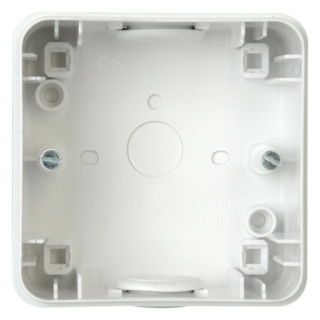 KOPP Gehäuse AP 1f Kst ws glz AP-Geh 356352013 IP20