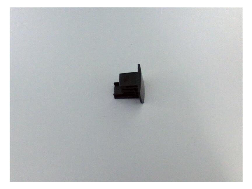 DOTLUX Endkappe für 3 Phasen-Stromschiene, schwarz