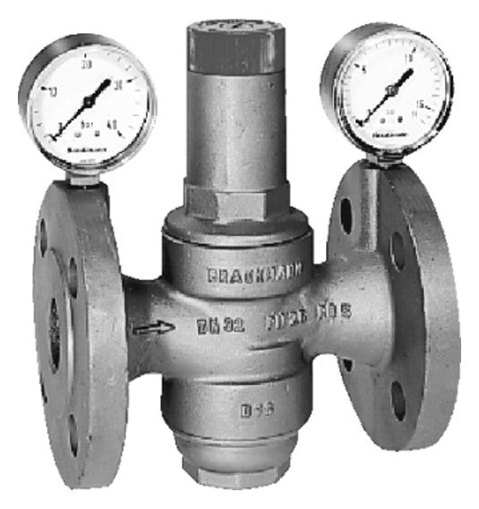 Honeywell Druckminderer aus Rg/Ms, Typ D 16 DN 20, bis 70 Gr.C, ohne Manometer | D16-20A