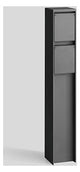 BEGA Steckdosensäule Metall graphit IP44 70704 2Steckd 500x75x75mm