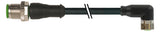 MURR Sensor-Aktorkabel 3p 1m M12 Male M8 7000-40601-6500100 ger PUR