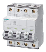 SIEMENS Leitungsschutzschalter UC B 6A 5SY7406-6 4p 400V 4TE 50Hz IP20