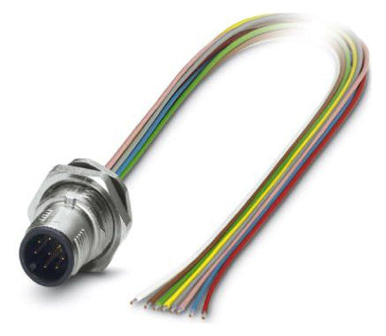 PHOENIX Rundsteckverbinder 500mm 8p 30V SACC-DSI-M12MS-8CON-M16/0,5 2A