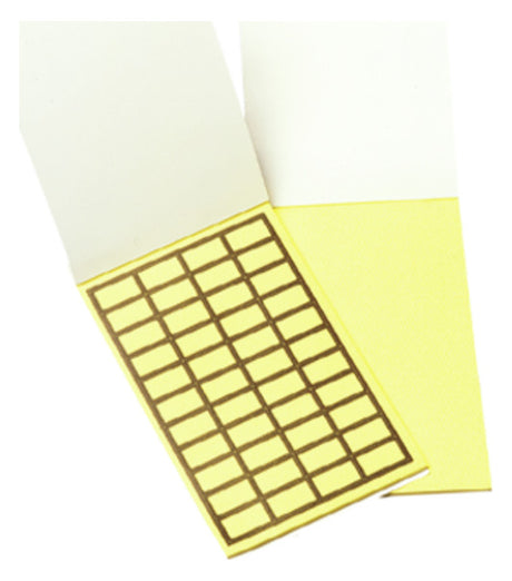 WEIDMÜLLER Kennzeichnungsmaterial ge TABPACK 38X11 M. RAND 38x11mm