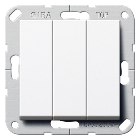GIRA Wechselschalter rws UP IP20 3f System 55 283203