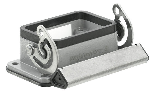 WEIDMÜLLER Anbaugehäuse Längsbügel alu HDC 06B ALU IP66 82x29x68mm oben