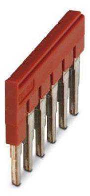 PHOENIX Querverbinder 6p rt steckb isol FBS 6-6 41A m.Berühr.schutz
