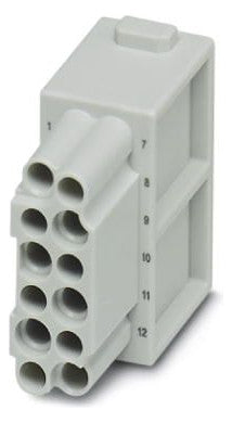 PHOENIX Kontakteinsatz Buchse 12p Crimp HC-M-12-CT-F 10A 250V 0,14-2,5qmm