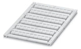 PHOENIX Klemmenmarkierung ws RM=6,2mm UCT-TMF 6 unbedr horiz/vert
