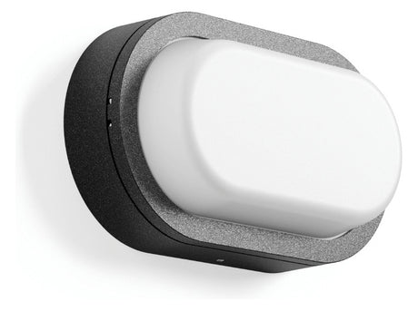 RZB LED-Ovalanbauleuchte 12W 3000K 680lm AluLux 582062.0031 anth